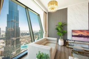 Magnificent New 3 BR with Stunning View to Burj Khalifa & Fountain view